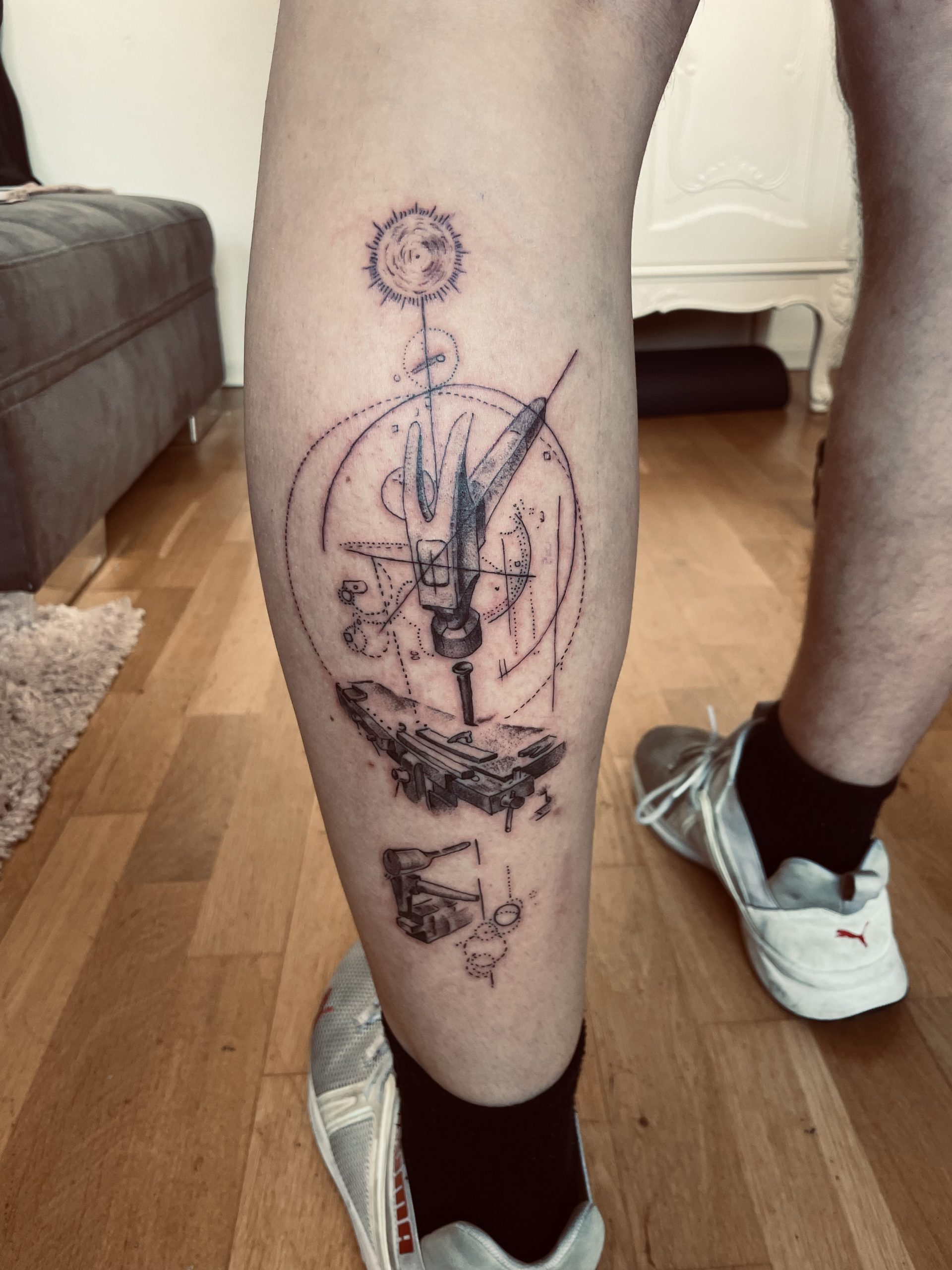 Fineline Tattoo von Daniela