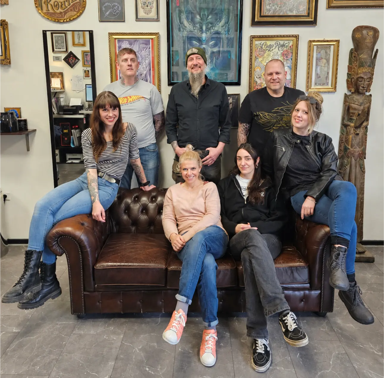 Das Route 66 Tattoo Team in Bielefeld
